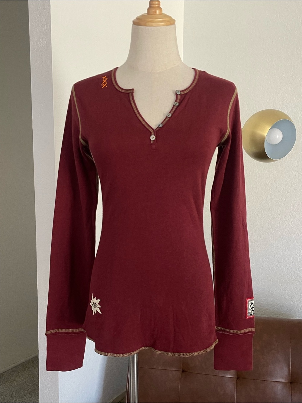 NWT NEW Alp N Rock Pure Henley Outdoor Skiing Snow Hiking